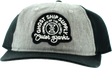 GHOST SHIP INSIGNIA COTTON HAT ADJ-BLACK/GREY