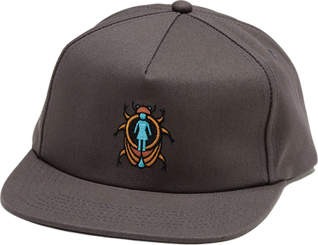 GIRL BEETLE BOSS HAT ADJ-GRAPHITE