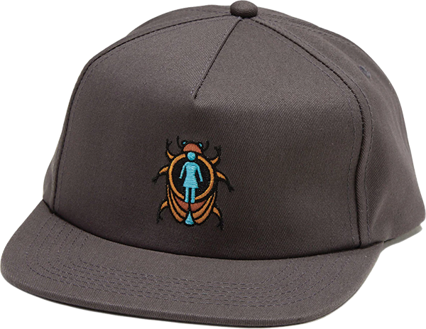GIRL BEETLE BOSS HAT ADJ-GRAPHITE