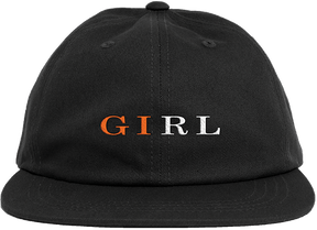 GIRL SERIF HAT ADJ-BLACK