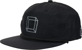 GLASS HOUSE NITE CAP ROPE HAT ADJ-BLACK