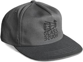 GLASS HOUSE PROJECTION HAT ADJ-CHARCOAL