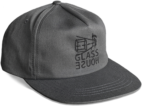 GLASS HOUSE PROJECTION HAT ADJ-CHARCOAL