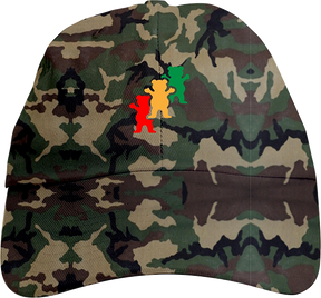 GRIZZLY TRINITY DAD HAT ADJ-CAMO