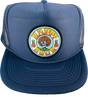 HAPPY HOUR SKULL AND ROSES HAT ADJ-NAVY