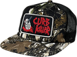 HEROIN CURB KILLER TRUCKER HAT ADJ-CAMO