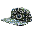 HEROIN EYES SNAPBACK HAT ADJ-OLIVE