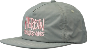HEROIN SCRIPT NYLON HAT GRY/PINK