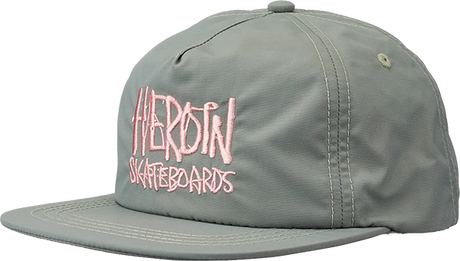 HEROIN SCRIPT NYLON HAT GRY/PINK
