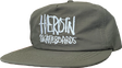 HEROIN SCRIPT NYLON HAT ADJ-OLIVE