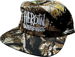 HEROIN SCRIPT NYLON HAT ADJ-CAMO