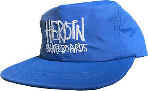 HEROIN SCRIPT NYLON HAT ADJ-BLUE