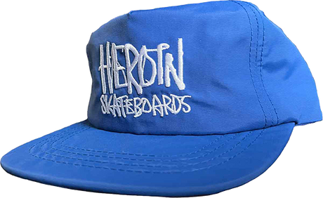 HEROIN SCRIPT NYLON HAT ADJ-BLUE