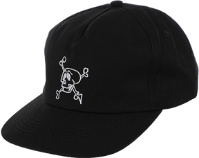 KROOKED STYLE HAT ADJ-BLK/WHT