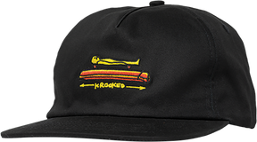 KROOKED KOFFIN HAT ADJ-BLACK
