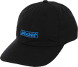 KROOKED MOONSMILE SCRIPT HAT ADJ-BLACK/BLUE