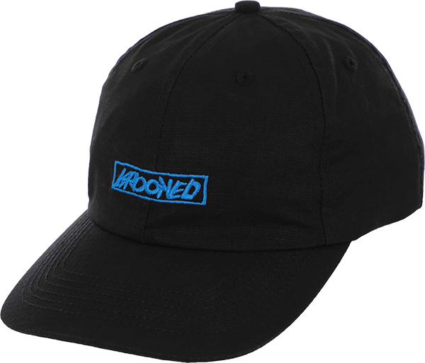 KROOKED MOONSMILE SCRIPT HAT ADJ-BLACK/BLUE