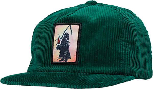 KROOKED REAPER HAT ADJ-EMERALD GRN