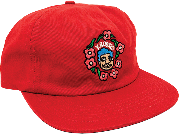 KROOKED SWEATPANTS REDUX HAT ADJ-DK.RED