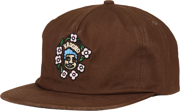 KROOKED SWEATPANTS REDUX HAT ADJ-BROWN
