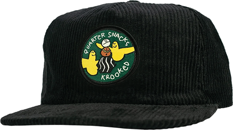KROOKED WS SNACKBIRD HAT ADJ-BLACK
