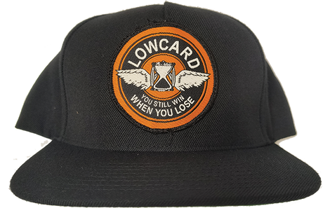 LOWCARD TIMES UP HAT ADJ-BLACK