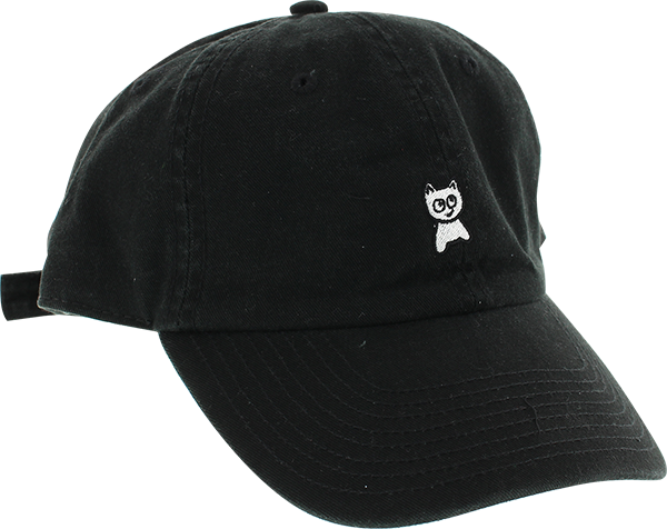 MEOW UNSTRUCTURED MINI CAT HAT ADJ-BLACK
