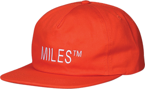 MILES LOGO HIT HAT ADJ-SAFETY ORANGE