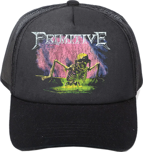 PRIMITIVE BIRTH TRUCKER HAT ADJ - BLACK