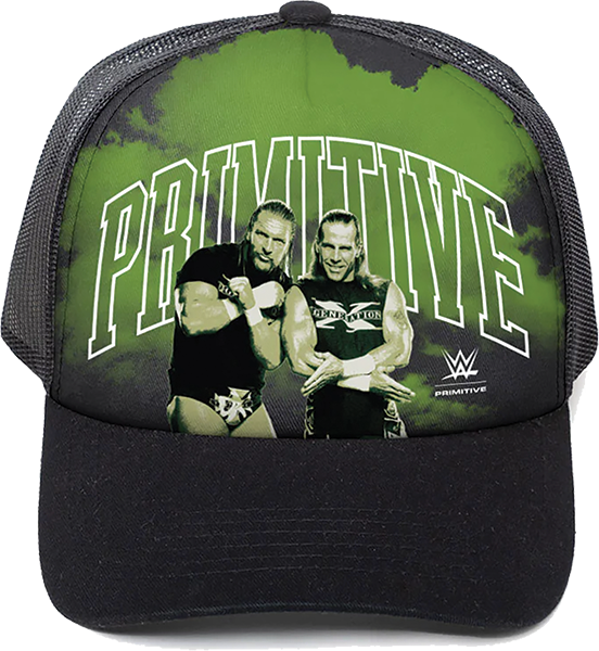 PRIMITIVE DX TRUCKER HAT ADJ-BLACK