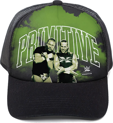 PRIMITIVE DX TRUCKER HAT ADJ-BLACK