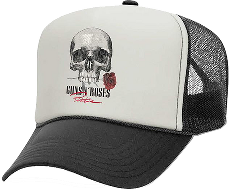 PRIMITIVE GN'R DON'T CRY TRUCKER HAT ADJ-CREAM