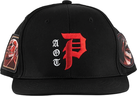 PRIMITIVE TITANS HAT ADJ-BLACK
