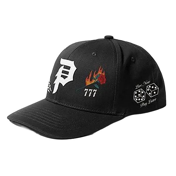 PRIMITIVE VEGAS HAT ADJ-BLACK