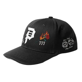 PRIMITIVE VEGAS HAT ADJ-BLACK
