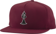 PYLON LOGO SNAPBACK HAT ADJ-MAROON