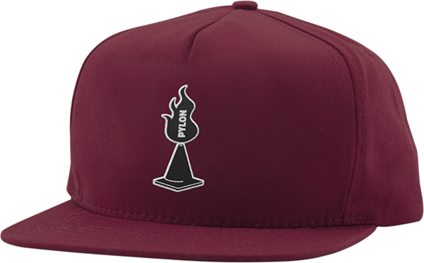 PYLON LOGO SNAPBACK HAT ADJ-MAROON