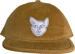 PYLON RAMSAY CAT CORD HAT ADJ-TAN