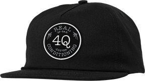 REAL 4Q HAT ADJ-BLACK