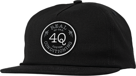 REAL 4Q HAT ADJ-BLACK