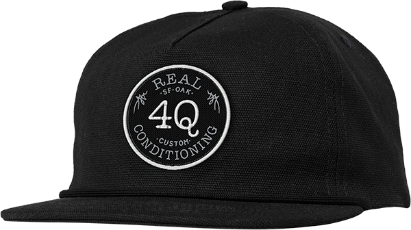 REAL 4Q HAT ADJ-BLACK