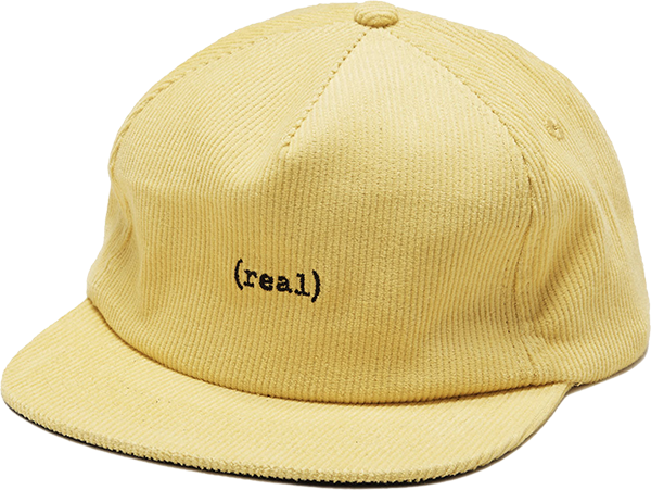 REAL LOWER HAT ADJ-YELLOW/BLACK
