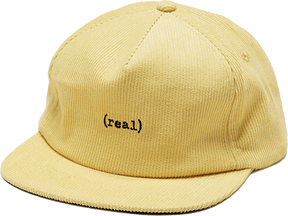 REAL LOWER HAT ADJ-YELLOW/BLACK