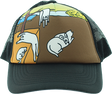 RIP N DIP NERMALI MESH TRUCKER HAT ADJ-BLACK