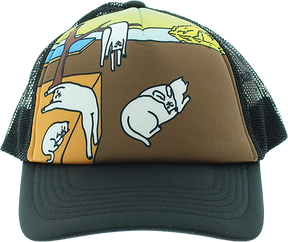 RIP N DIP NERMALI MESH TRUCKER HAT ADJ-BLACK