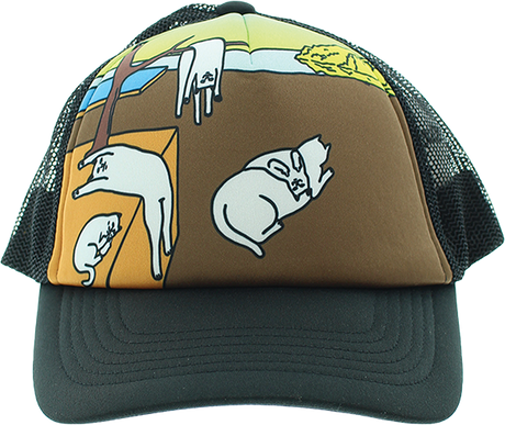 RIP N DIP NERMALI MESH TRUCKER HAT ADJ-BLACK