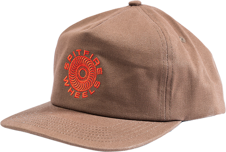 SPITFIRE CLASSIC '87 SWIRL HAT ADJ-BRWN/RED