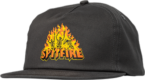 SPITFIRE HELLFIRE HAT ADJ-CHARCOAL