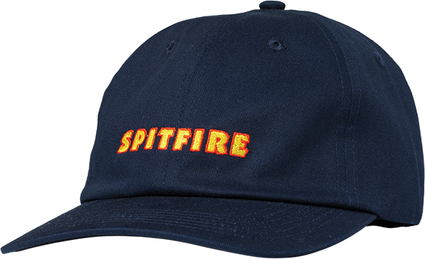 SPITFIRE LTB SCRIPT II HAT ADJ-NAVY
