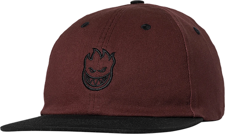 SPITFIRE LIL BIGHEAD HAT ADJ-BURGUNDY/BLK